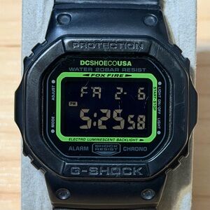 Casio G-Shock DW-5600VT DC Shoe Co Collaboration Square Men's Digital Watch 5600